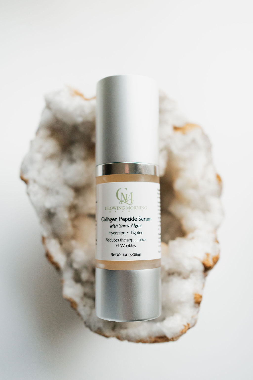 Collagen Peptide Serum with Snow Algae – 1oz | Glowing Morning